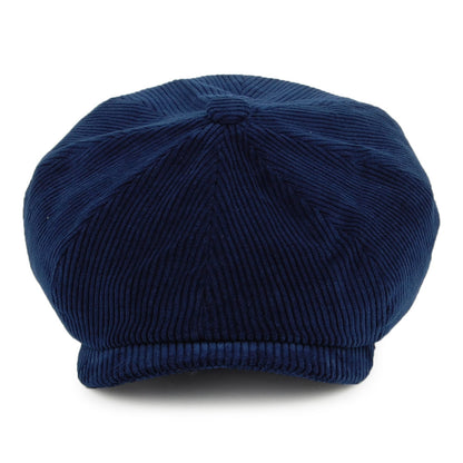 Stetson Hats Hatteras Corduroy Newsboy Cap - Blue