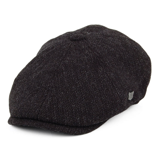 Failsworth Hats Hudson Merino Lambswool Newsboy Cap - Charcoal