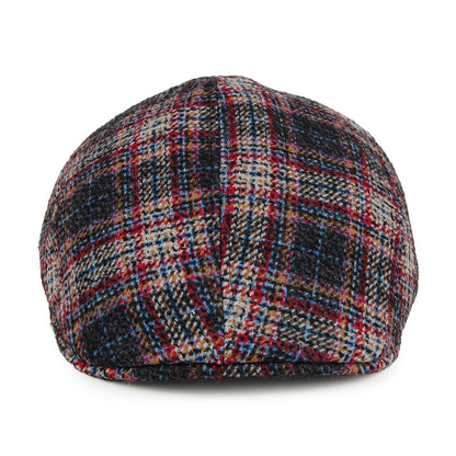 Crambes Hats Delme Plaid Ascot Flat Cap - Multi-Coloured