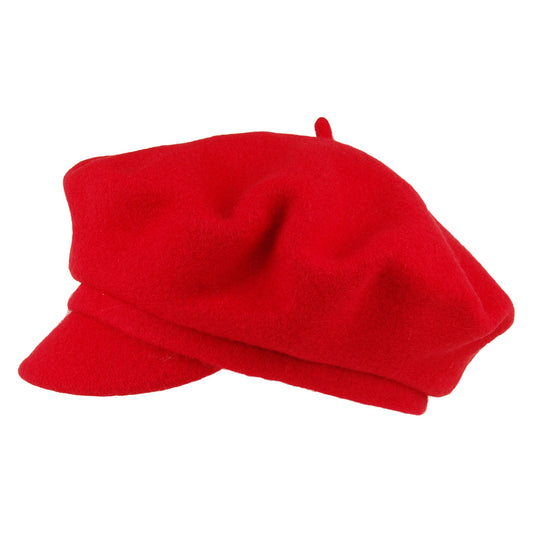 Whiteley Hats Nancy Baker Boy Cap - Berry