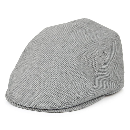 Barbour Hats Hetton Flat Cap - Light Grey