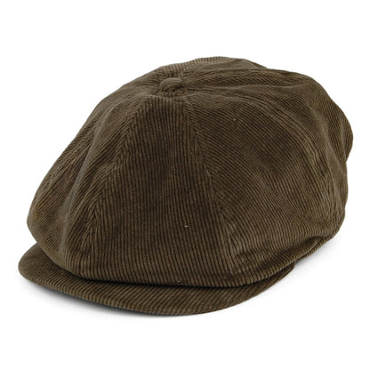 Billabong Hats Cabby Corduroy Newsboy Cap - Olive