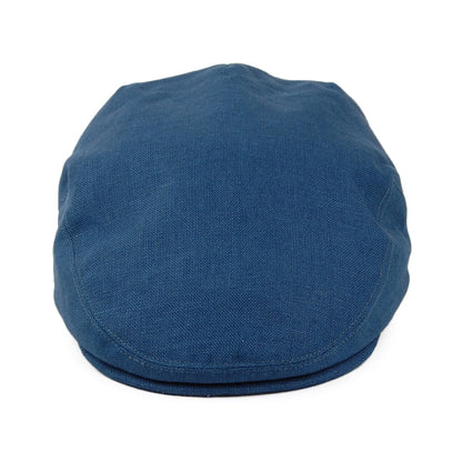 Failsworth Hats Irish Linen Flat Cap - Denim