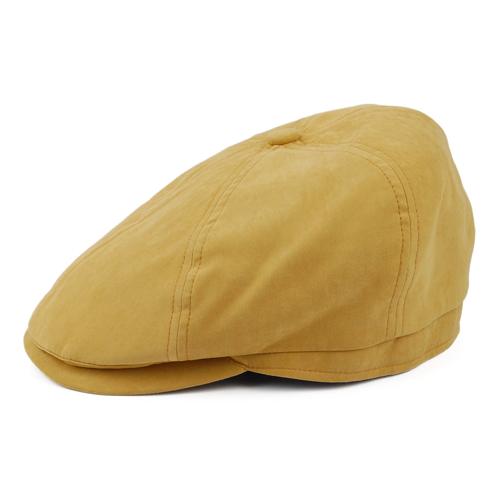 Failsworth Hats Micro Hudson Newsboy Cap - Mustard