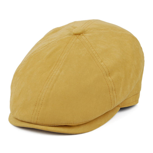 Failsworth Hats Micro Hudson Newsboy Cap - Mustard
