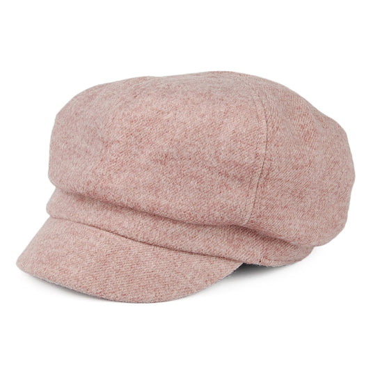 Seeberger Hats Baker Boy Cap - Rose