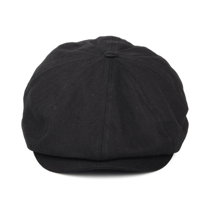 Brixton Hats Brood Herringbone Newsboy Cap - Black