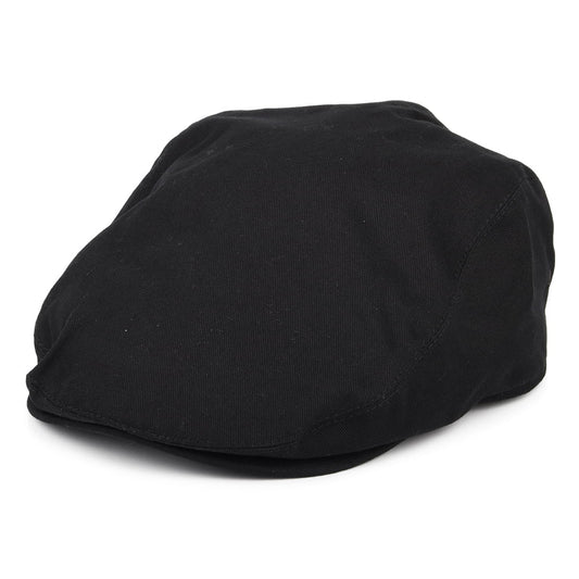 Barbour Hats Finnean Cotton Flat Cap - Black