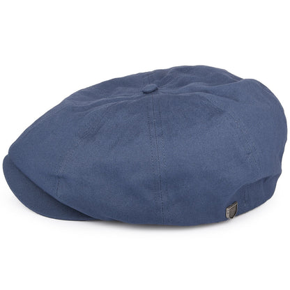 Brixton Hats Brood Cotton Newsboy Cap - Blue