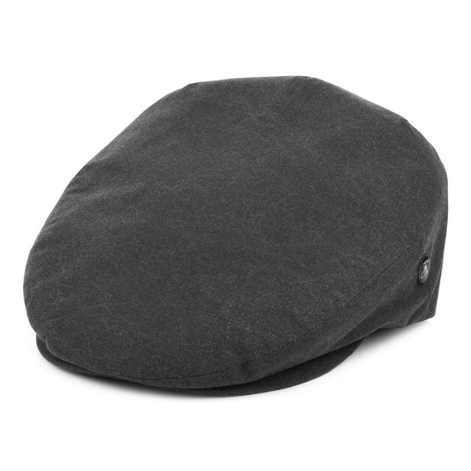 City Sport Washed Cotton Flat Cap - Grey
