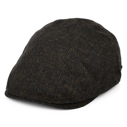 Bailey Hats Mahler Wool Blend Flat Cap - Brown Multi