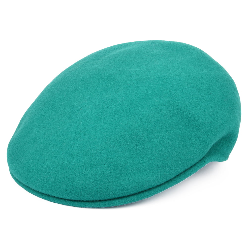 Kangol 504 Wool Flat Cap - Turquoise