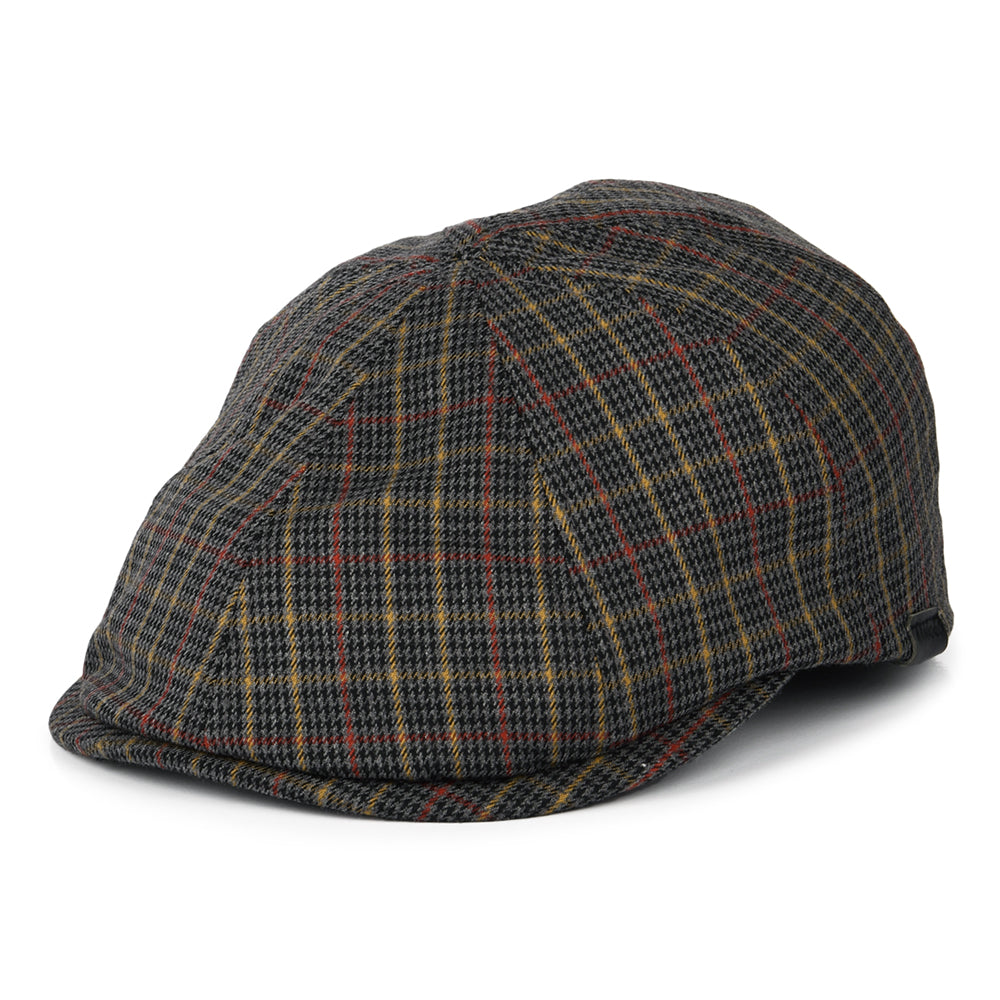 Flexfit Mens Plaid Baseball Cap - Melange Check Tartan Glen Plaid Stretch Fit Yupoong Hat
