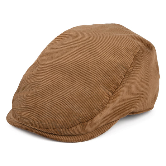 Kangol Corduroy Flat Cap - Brown
