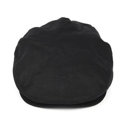 Brixton Hats Hooligan X Hemp Flat Cap - Black