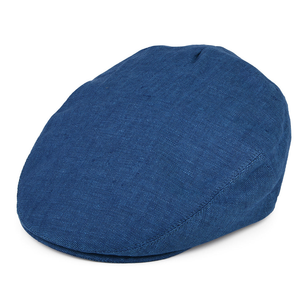 Failsworth Hats Irish Linen Flat Cap - Blue – Village Hats