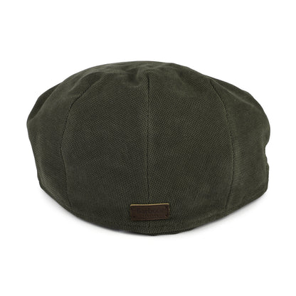 Barbour Hats Beaufort Waterproof Flat Cap With Earflaps - Dark Olive