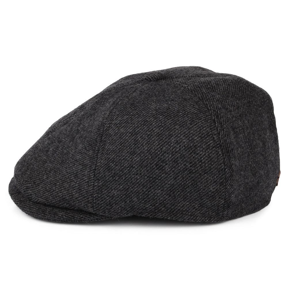 Barbour Hats Claymore Wool Blend Newsboy Cap - Charcoal