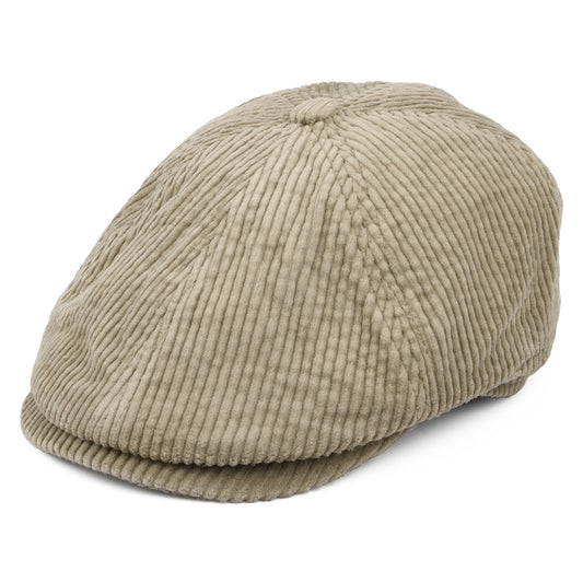 Barbour Hats Thorns Corduroy Newsboy Cap - Light Brown