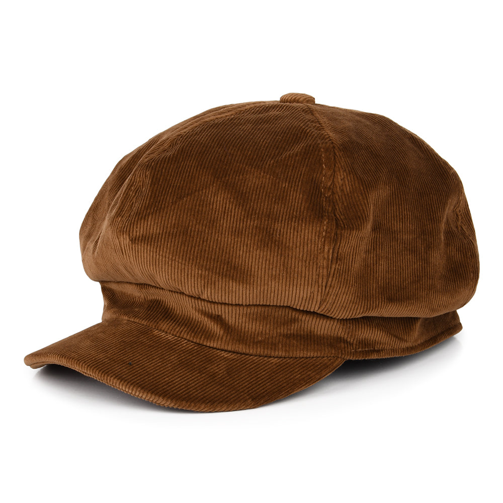 Kangol Cord Spitfire Cap - Brown