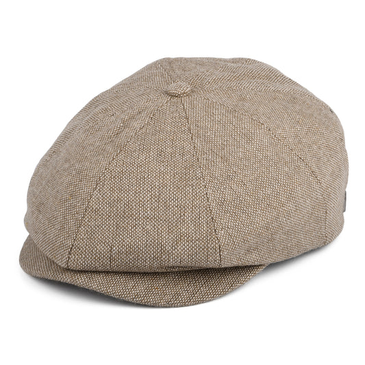 Brixton Hats Brood Marled Newsboy Cap - Sand