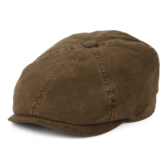 Stetson Hats Soft Cotton Newsboy Cap - Natural