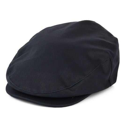 Brixton Hats Hooligan Waxed Flat Cap - Washed Navy