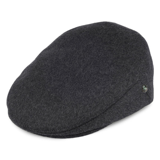 City Sport Loden Wool Flat Cap - Grey
