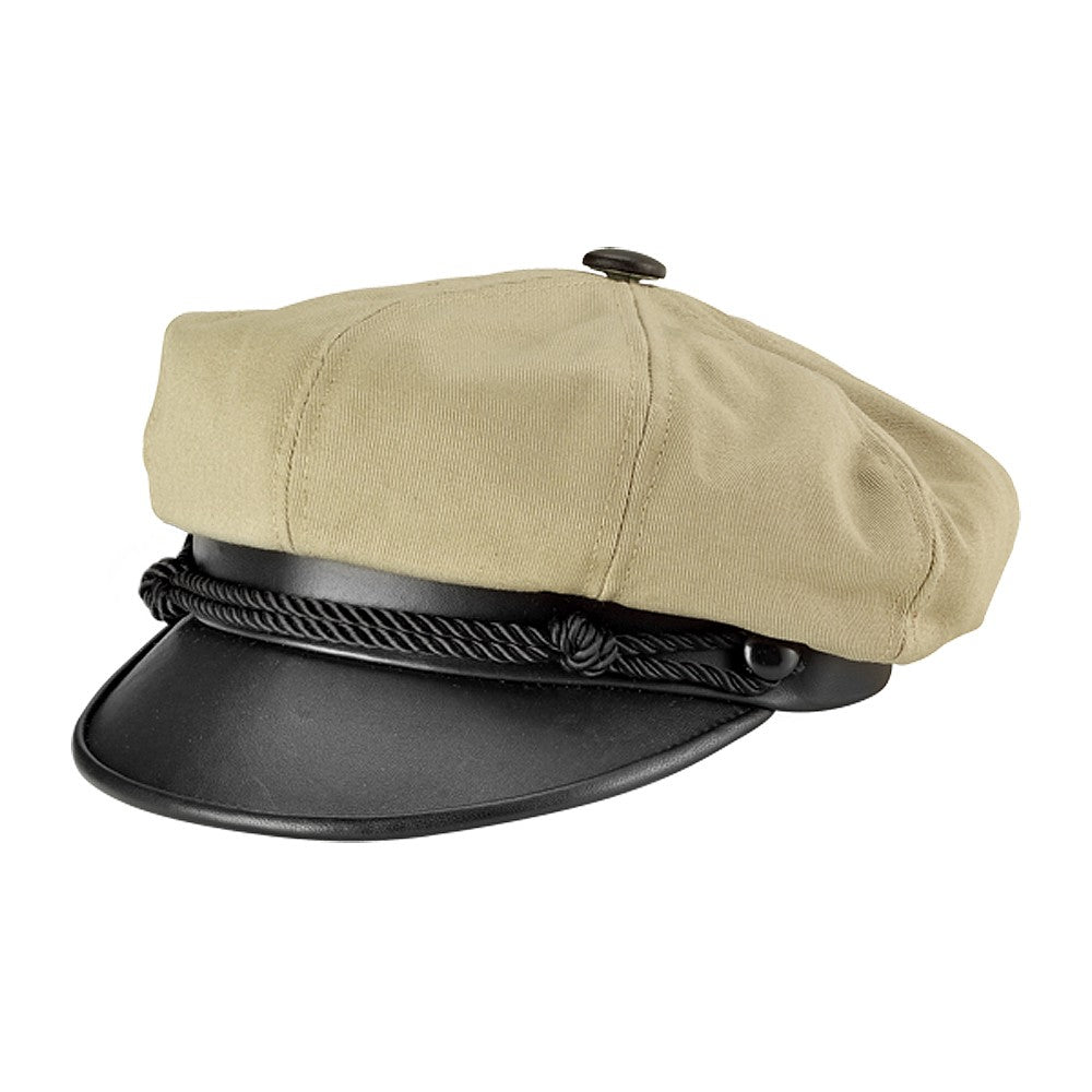 New York Hat Company Canvas Brando Cap - Khaki