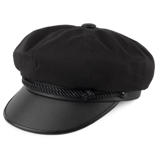 New York Hat Company Canvas Brando Cap - Black