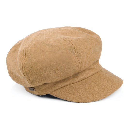 Betmar Hats Boy Meets Girl Newsboy Cap - Camel