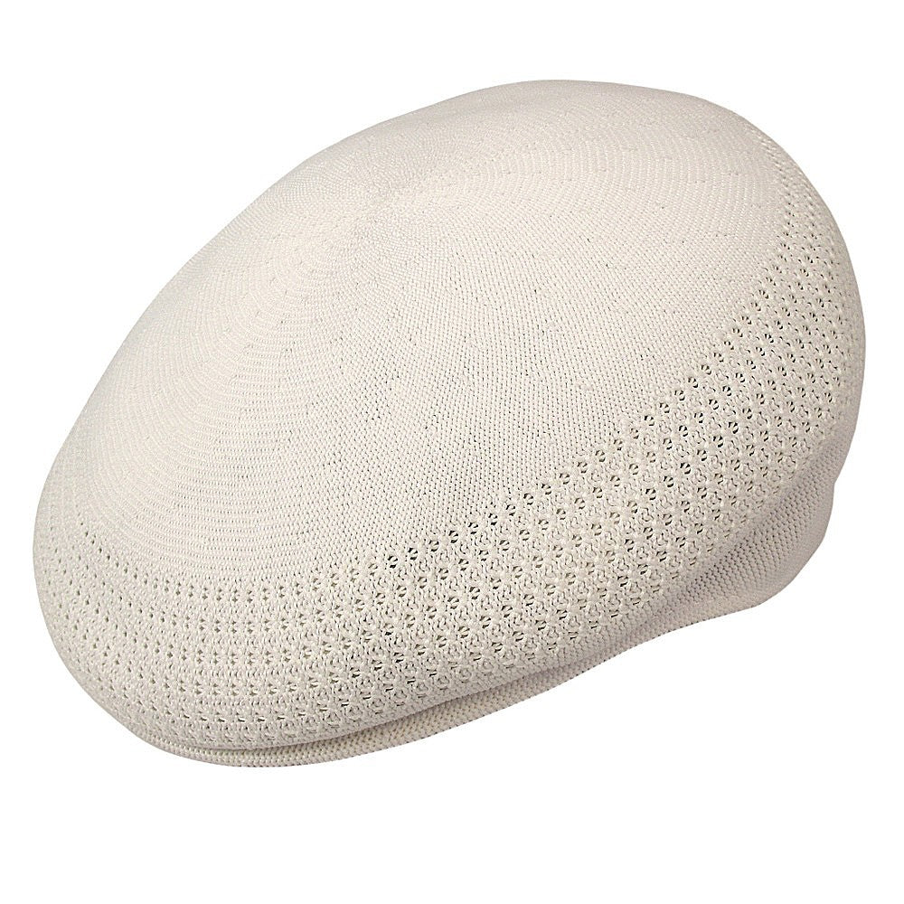 Kangol Tropic 504 Ventair Flat Cap - White
