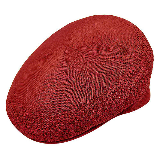 Kangol Tropic 504 Ventair Flat Cap - Scarlet