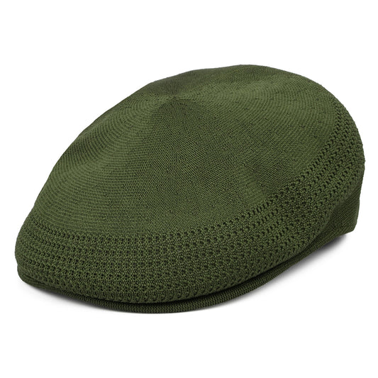 Kangol Tropic 504 Ventair Flat Cap - Army Green