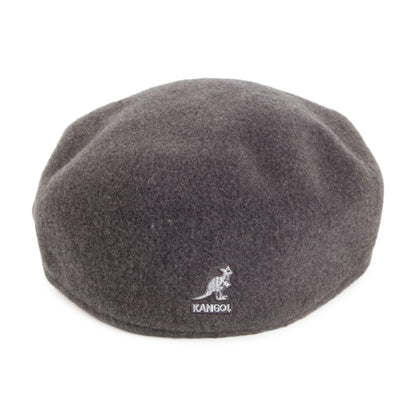 Kangol 504 Wool Flat Cap - Dark Flannel