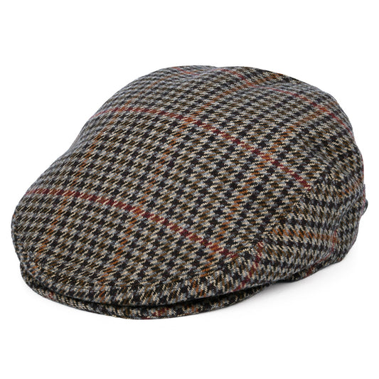 Bailey Hats Lord Tweed Flat Cap - Black