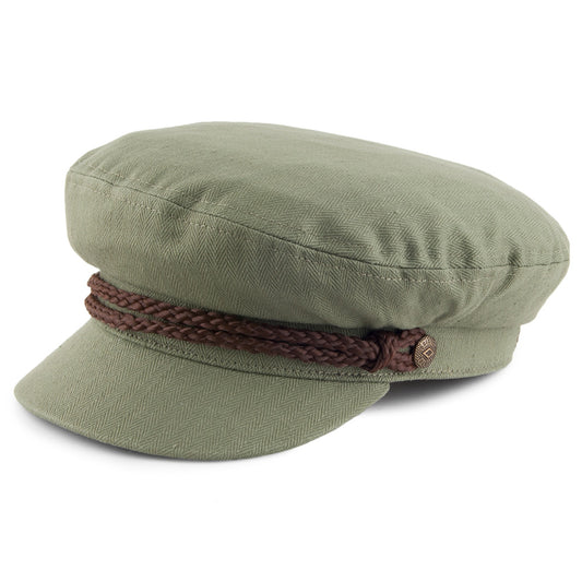 Brixton Hats Fiddler Cap - Olive