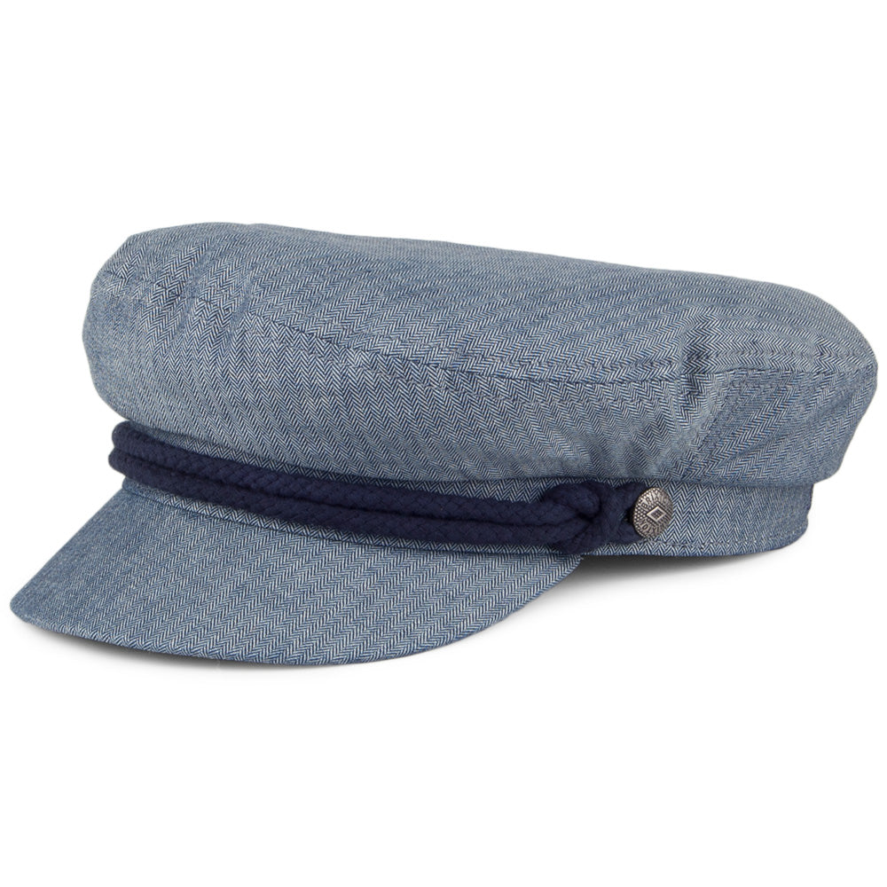 Brixton Hats Fiddler Cap - Smoke Blue