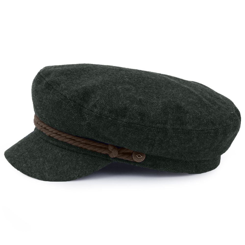 Brixton Hats Fiddler Cap - Moss