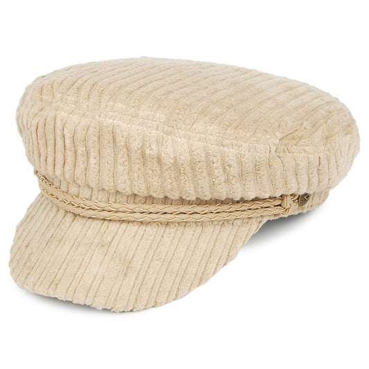Brixton Hats Ashland Plush Fiddler Cap - Tan