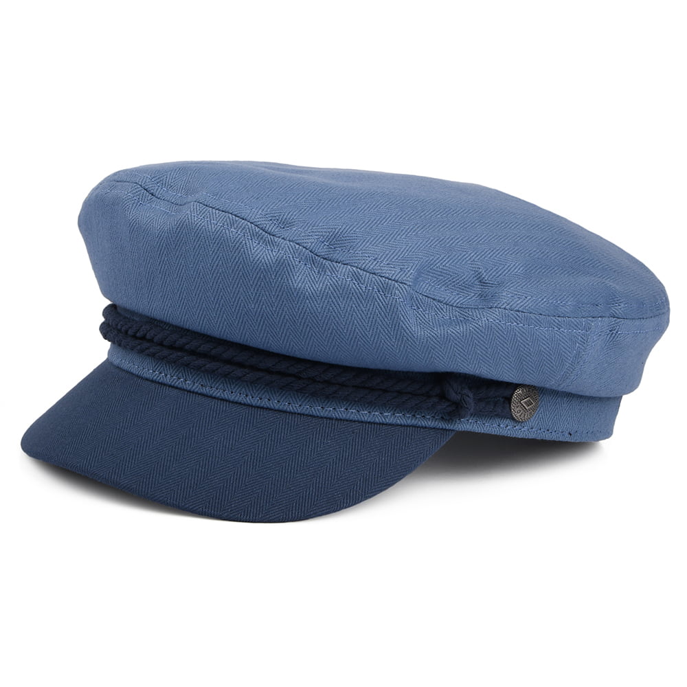 Brixton Hats Fiddler Cap - Slate Blue