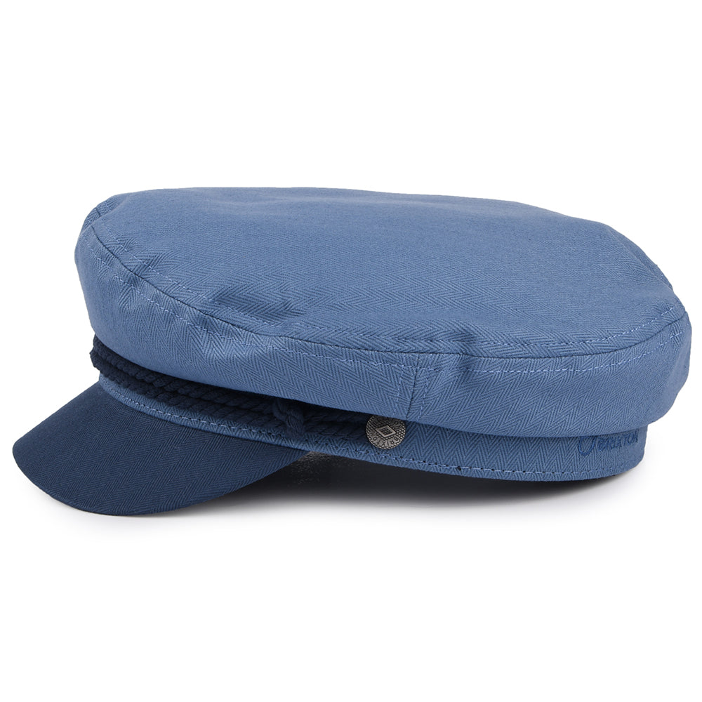 Brixton Hats Fiddler Cap - Slate Blue