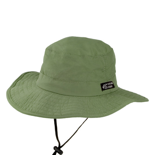 Dorfman Pacific Hats Evergreen Packable Big Brim Boonie Hat - Fossil