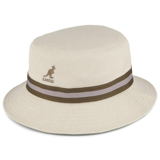 Kangol Stripe Lahinch Bucket Hat - Beige