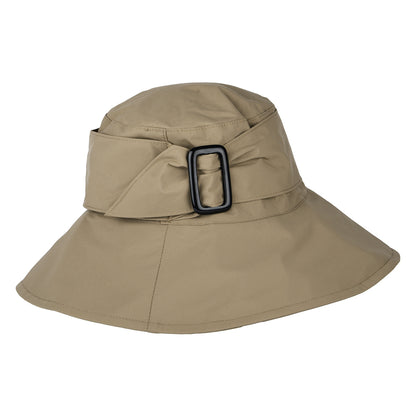 Whiteley Hats Water Resistant Rain Hat with Buckle - Sand
