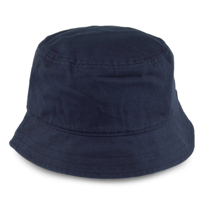 Lyle & Scott Hats Cotton Twill Bucket Hat - Navy Blue