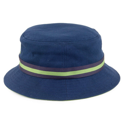 Kangol Stripe Lahinch Bucket Hat - Navy Blue