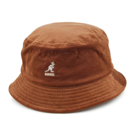 Kangol Corduroy Bucket Hat - Light Brown