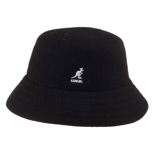 Kangol Lahinch Wool Bucket Hat - Black