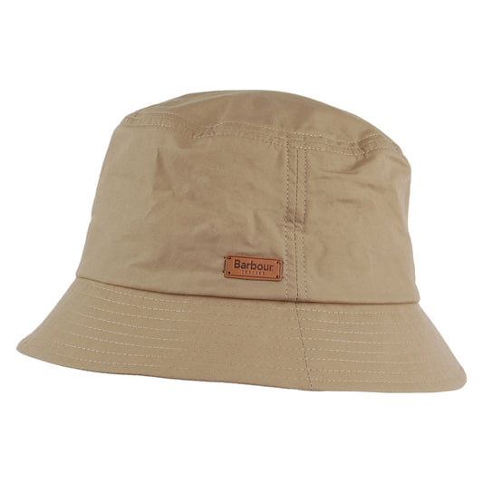 Barbour Hats Irvine Light Wax Bucket Hat - Khaki